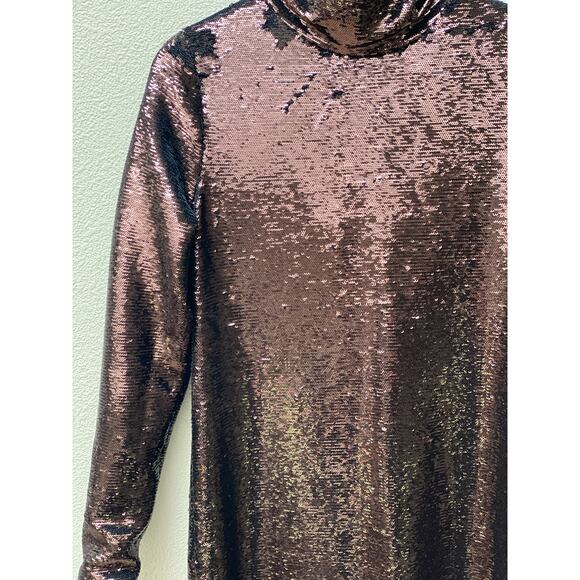 Zara Sequinned Knit Dress - Picture 5 of 5